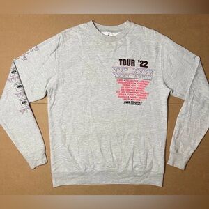 John Mayer Sob Rock Gray Tour '22 Sweatshirt independent trading company M